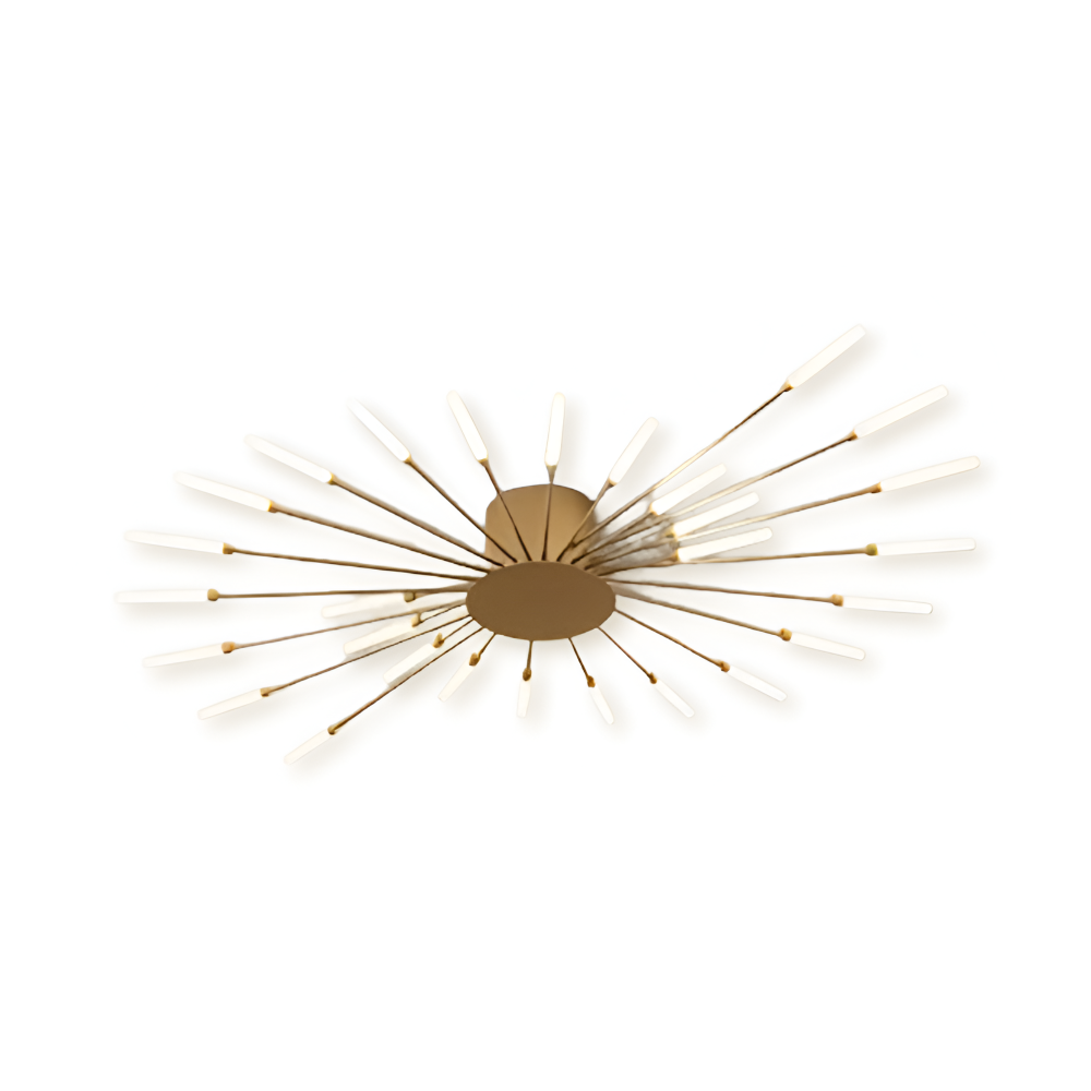 SpiraBright - Lyxig Fyrverkeridesign Nordisk LED Taklampa