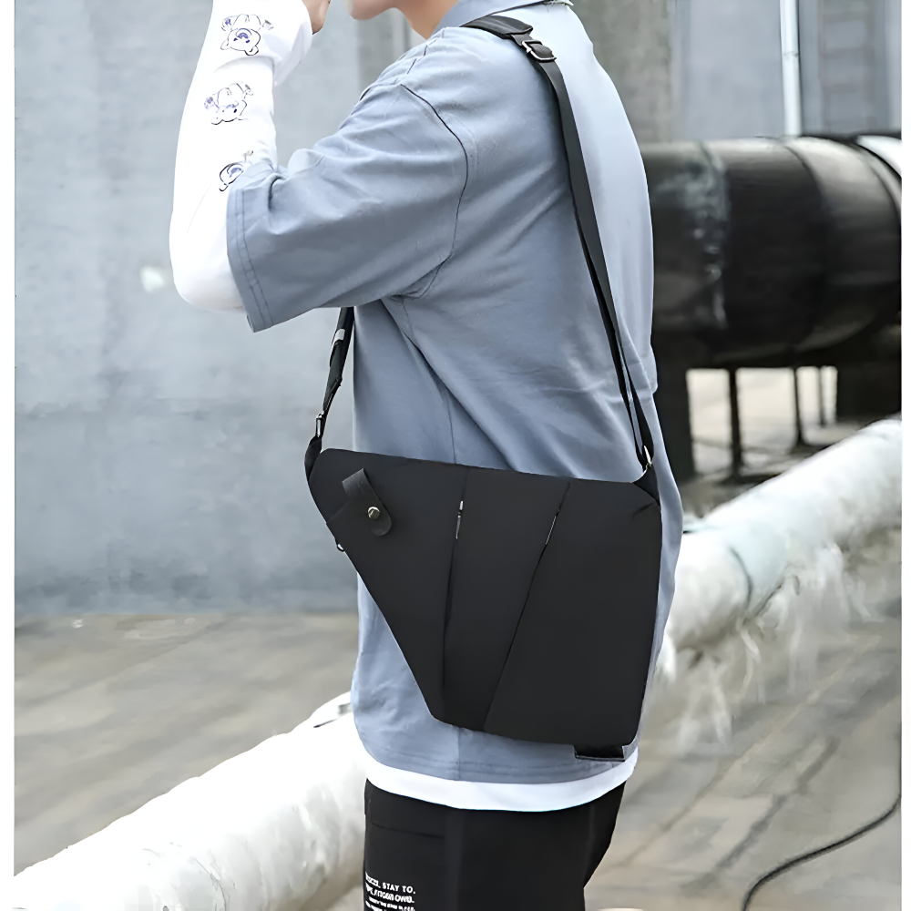 StealthGuard - Resväska - Anti-tjuv-väska för resor - Slim Sling-väska