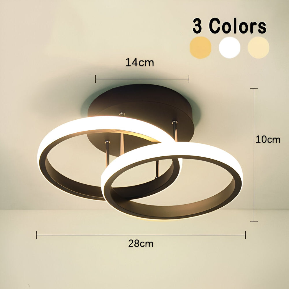 Swirl Taklampa - LED Takmonterade Lampor - Swirl Taklampa Konstnärlig