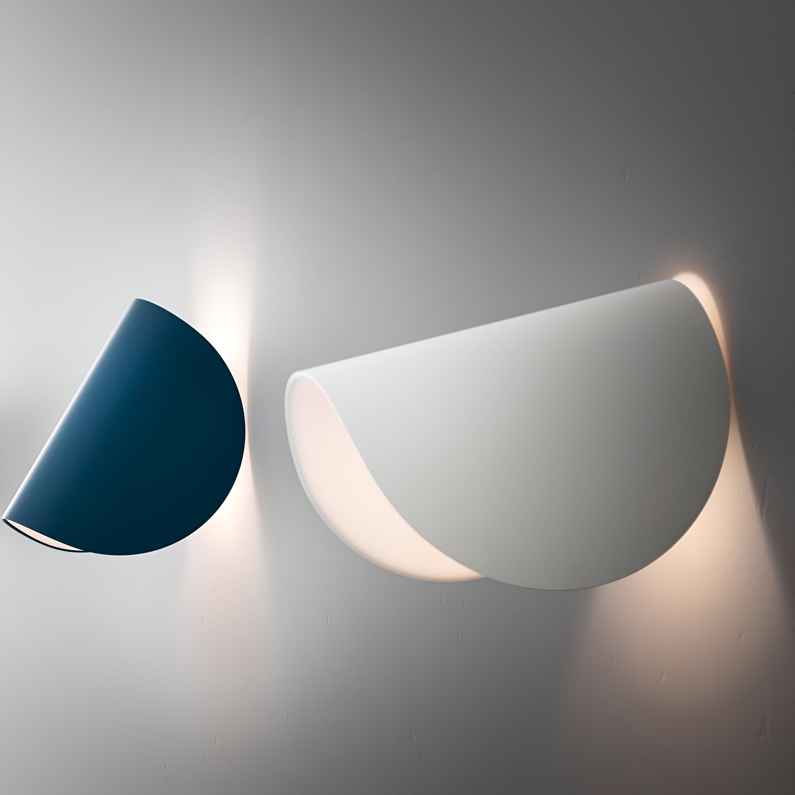 Twist Vägglampa - Rotera Vägglampa i Metall - Curve Vägglampa