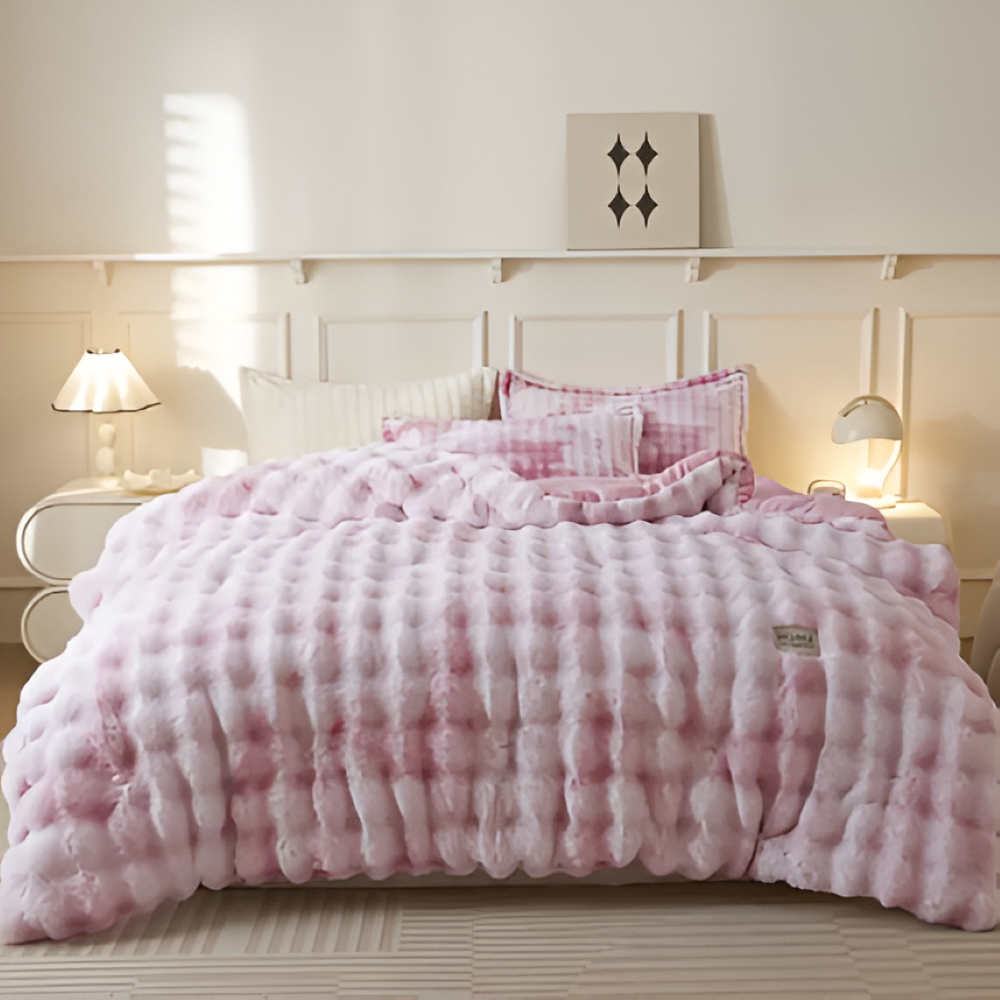 Ultra Mysig Mjölk Fleece Täcke - Lätt Plyschtäcke för Året Rund Komfort