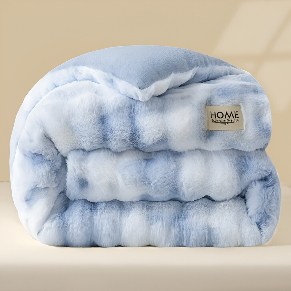 Ultra Mysig Mjölk Fleece Täcke - Lätt Plyschtäcke för Året Rund Komfort