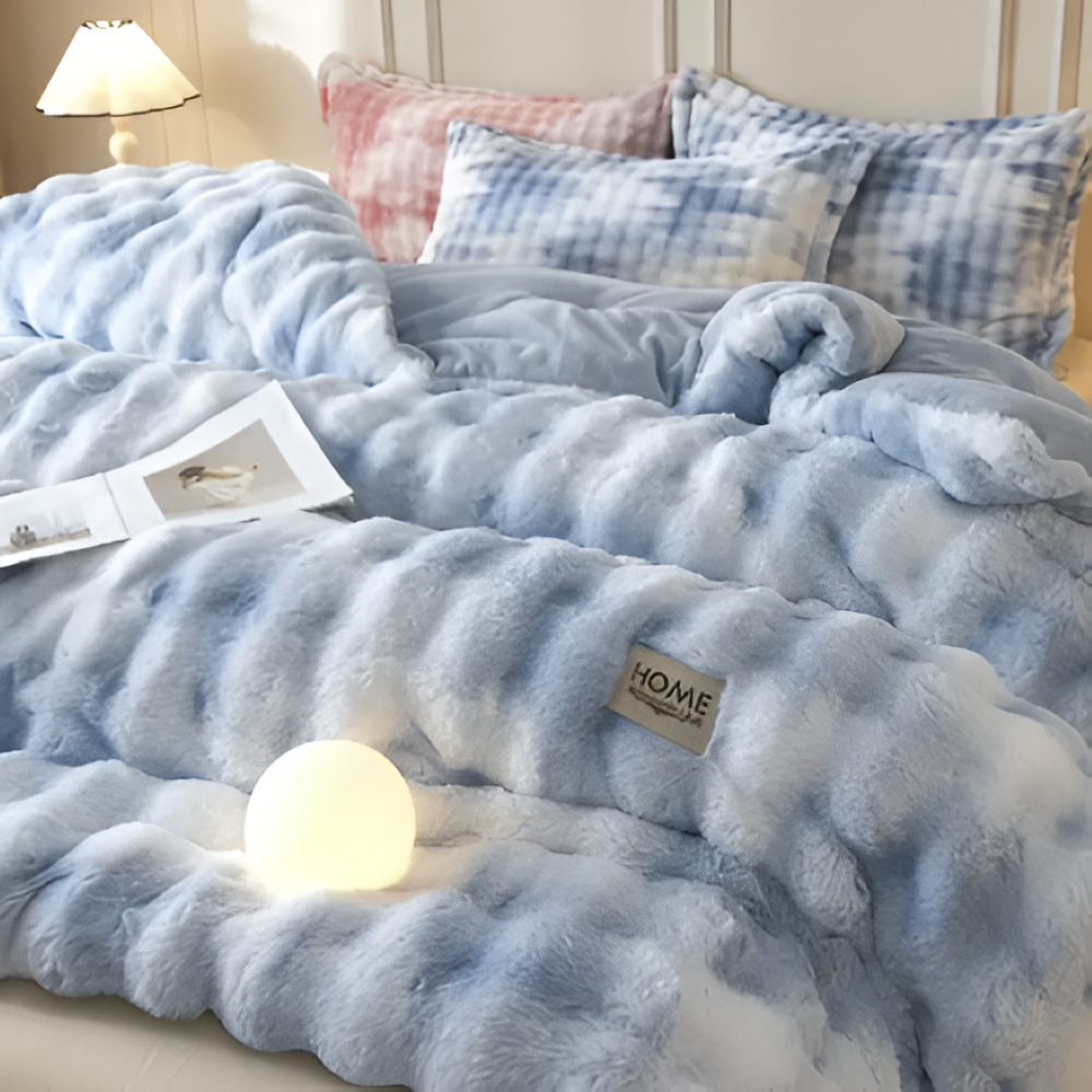 Ultra Mysig Mjölk Fleece Täcke - Lätt Plyschtäcke för Året Rund Komfort