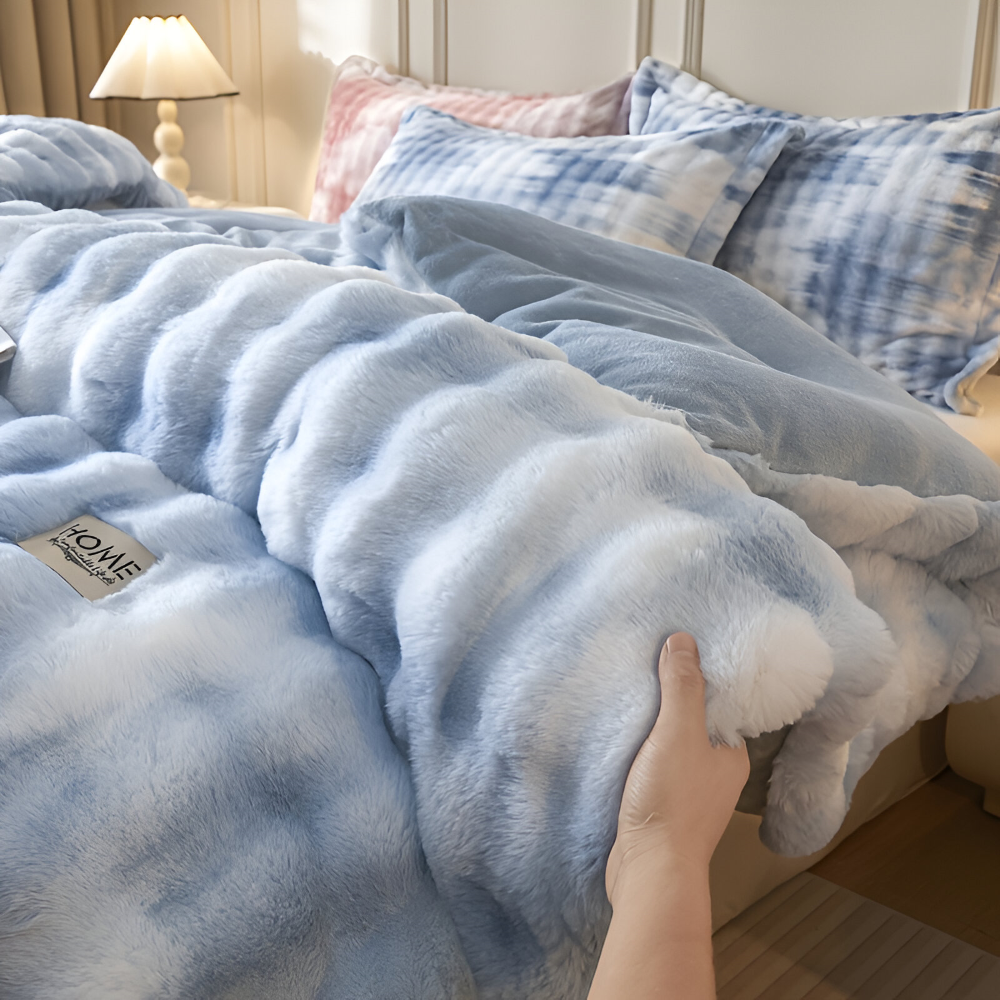 Ultra Mysig Mjölk Fleece Täcke - Lätt Plyschtäcke för Året Rund Komfort