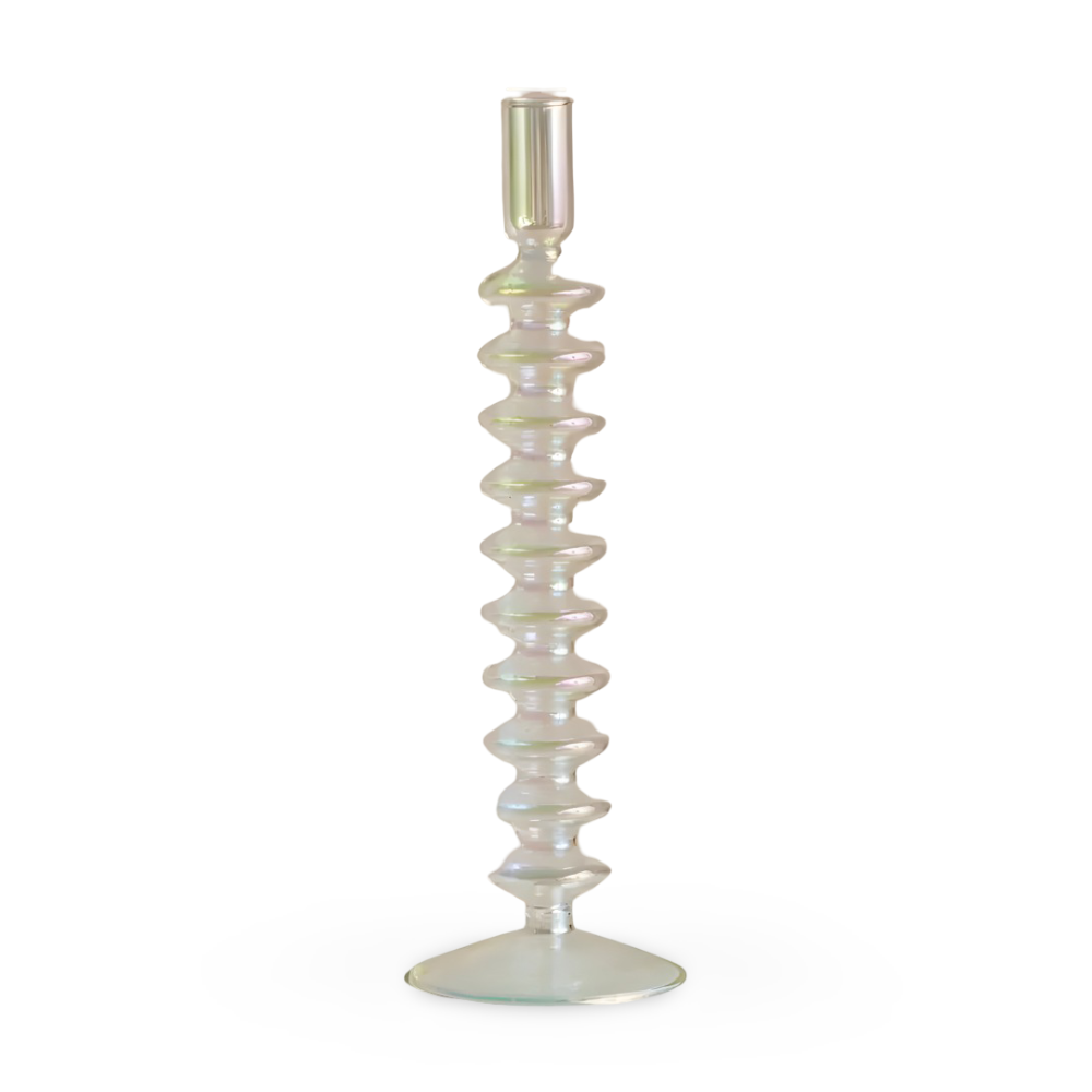 Levande Konstglas Ljusstake för Inredning
