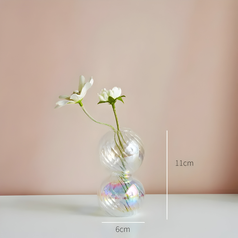 Levande Konstglas Ljusstake för Inredning