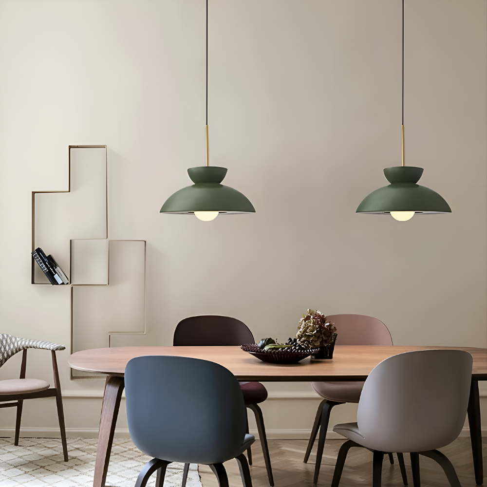 Wabi Sabi - Geometrisk LED Pendellampa i Harp - Wabi Sabi Minimalistisk Hänglampa