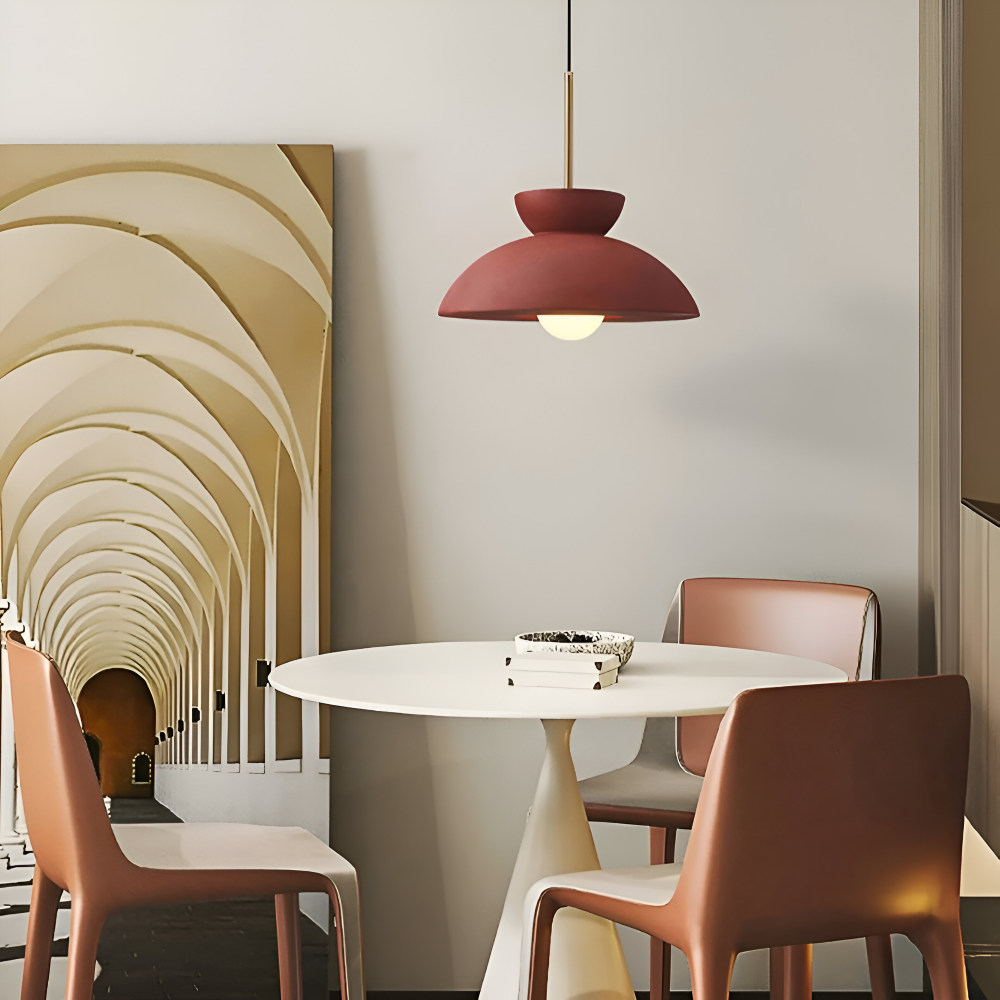 Wabi Sabi - Geometrisk LED Pendellampa i Harp - Wabi Sabi Minimalistisk Hänglampa
