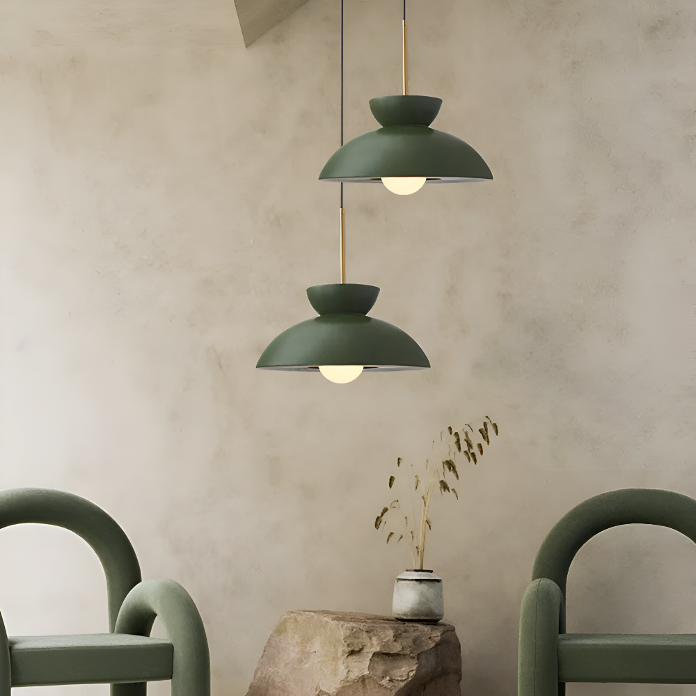 Wabi Sabi - Geometrisk LED Pendellampa i Harp - Wabi Sabi Minimalistisk Hänglampa