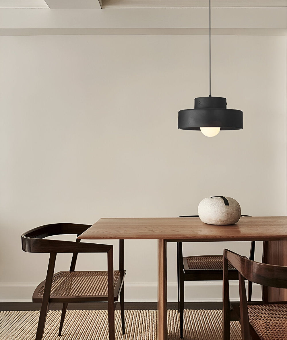 Wabi Sabi Pendellampa - Röd Macaron Pendellampa - Rund Hänglampa