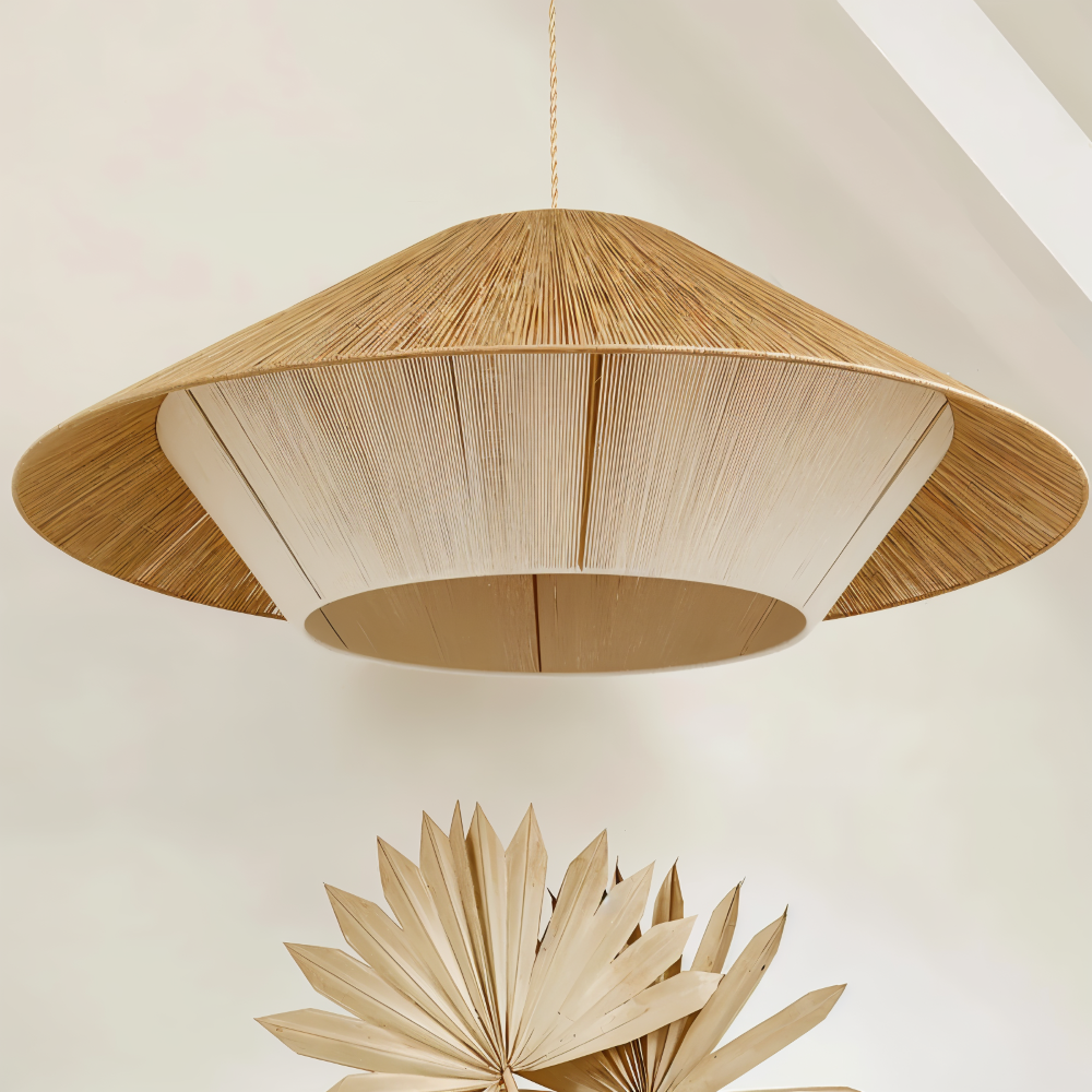 WillowStil Pendellampa - Japanskt Inspirerad Wabi Sabi Hänglampa