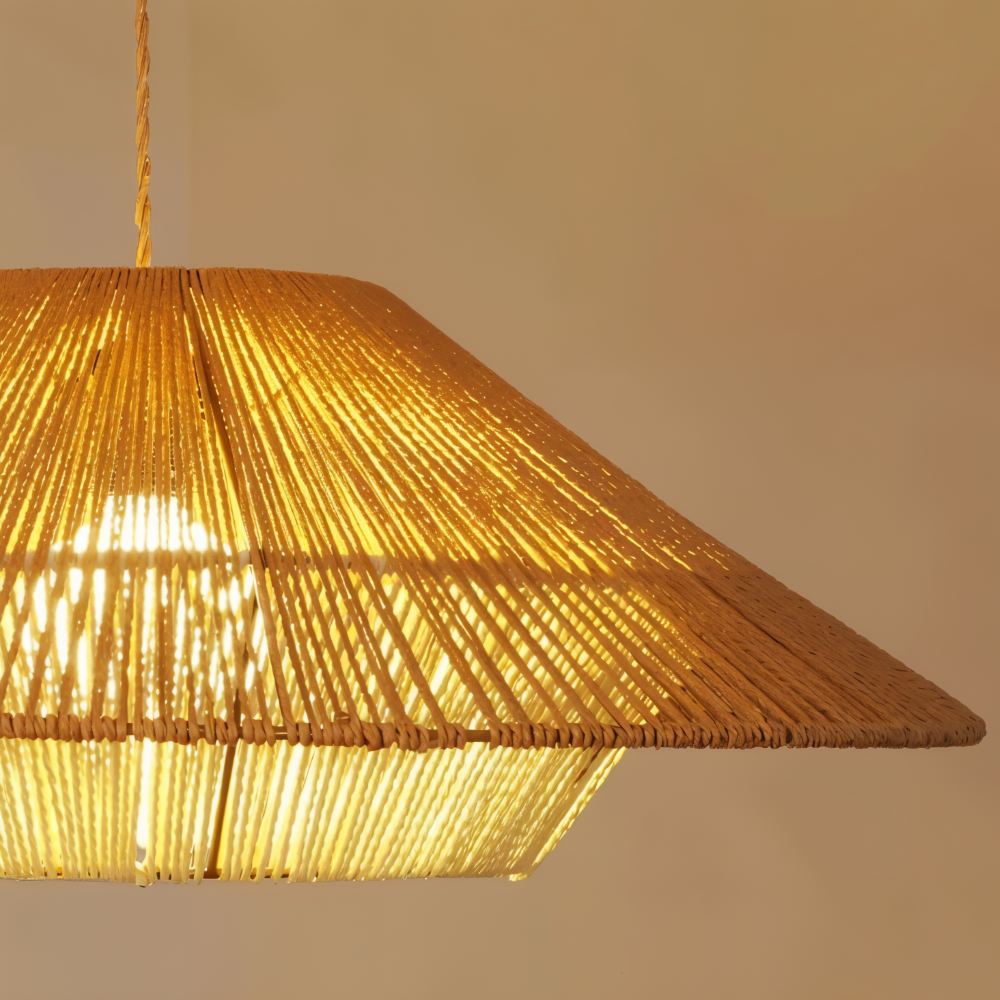 WillowStil Pendellampa - Japanskt Inspirerad Wabi Sabi Hänglampa