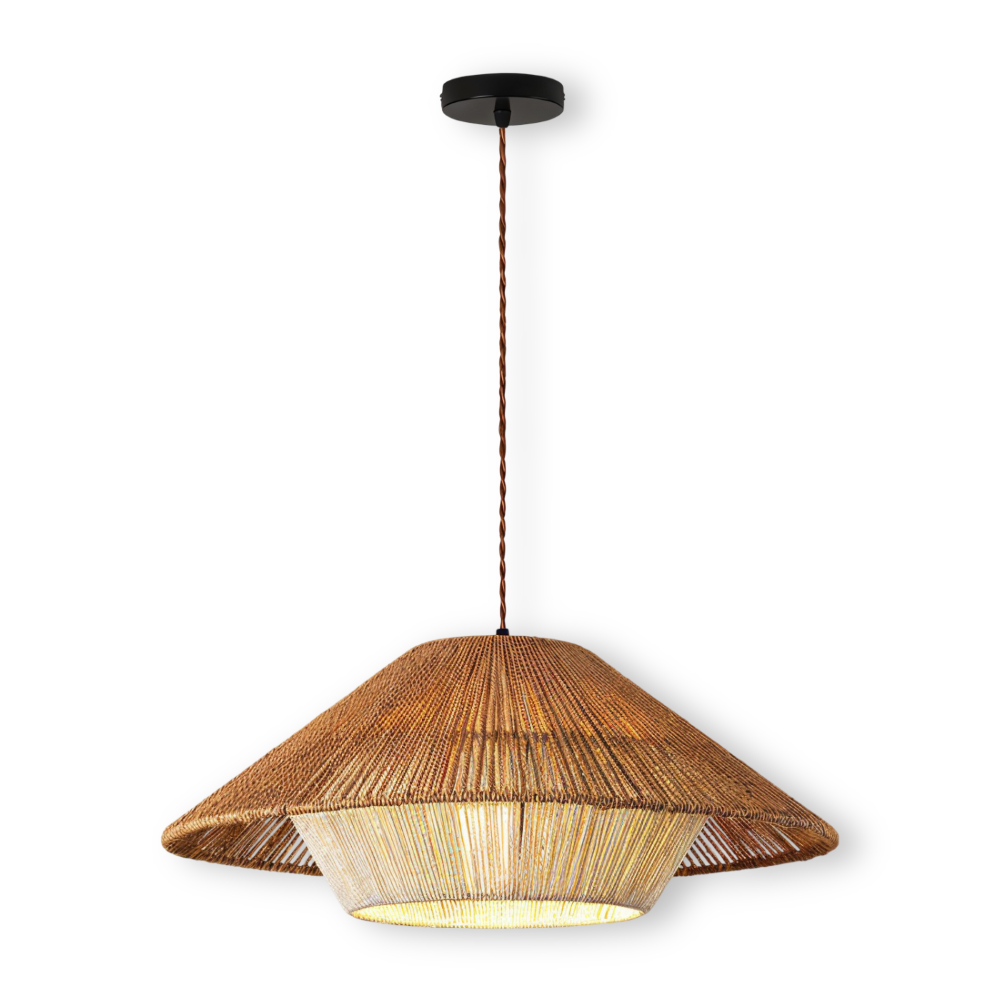 WillowStil Pendellampa - Japanskt Inspirerad Wabi Sabi Hänglampa