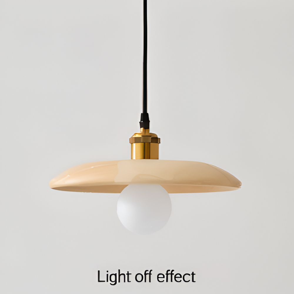 WooDisk Pendellampa - Underkopplampa - Hänglampa i Trä