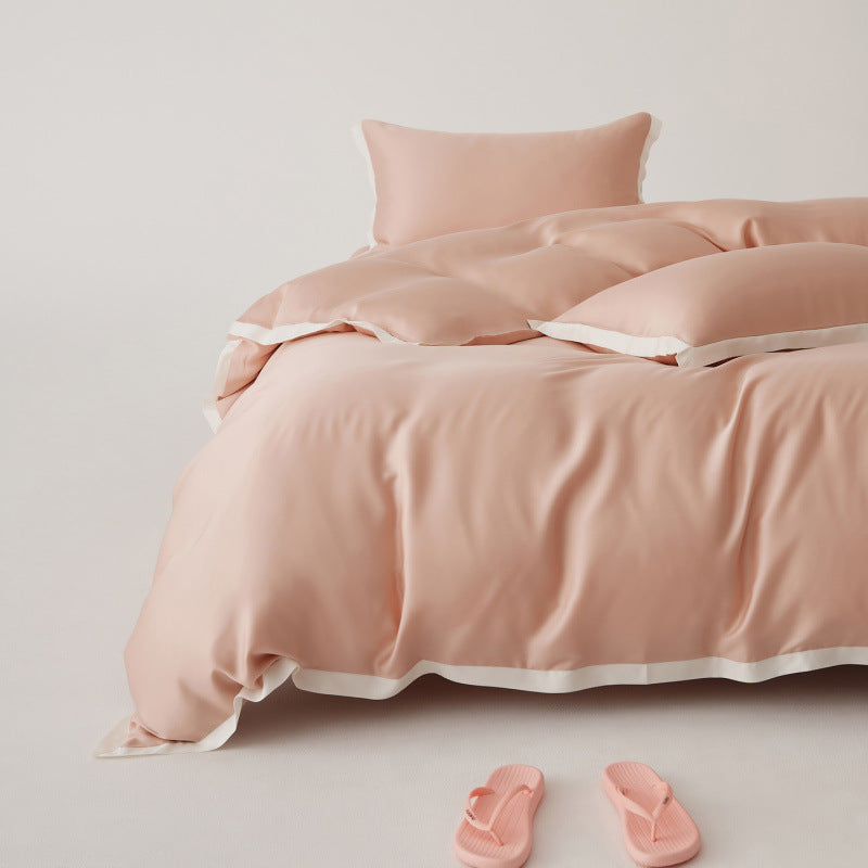 Bäddset Tencel Lapptäcksmönster