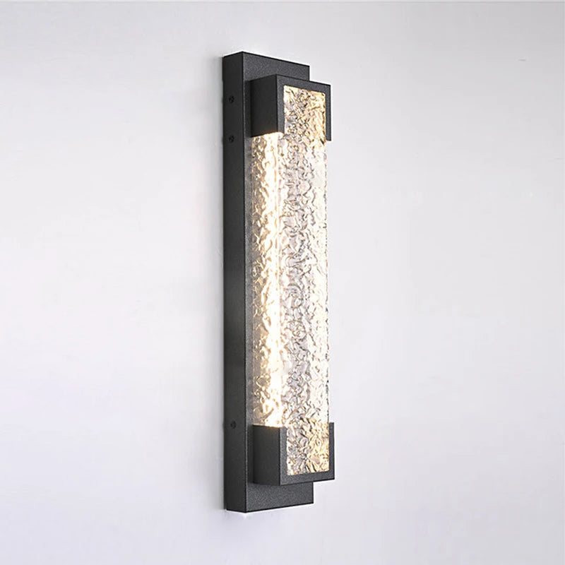 LED-kaskad stålvägglampa