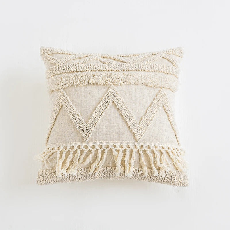Tovad Kuddfodral Beige Boho