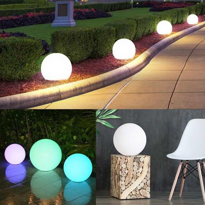 LED Trädgårdsbelysning med färgväxling