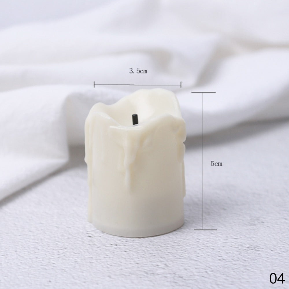 Ljusstake i keramik med Light Academia-design