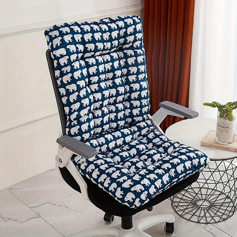 Stolsdyna Ergonomisk Med Ryggstöd
