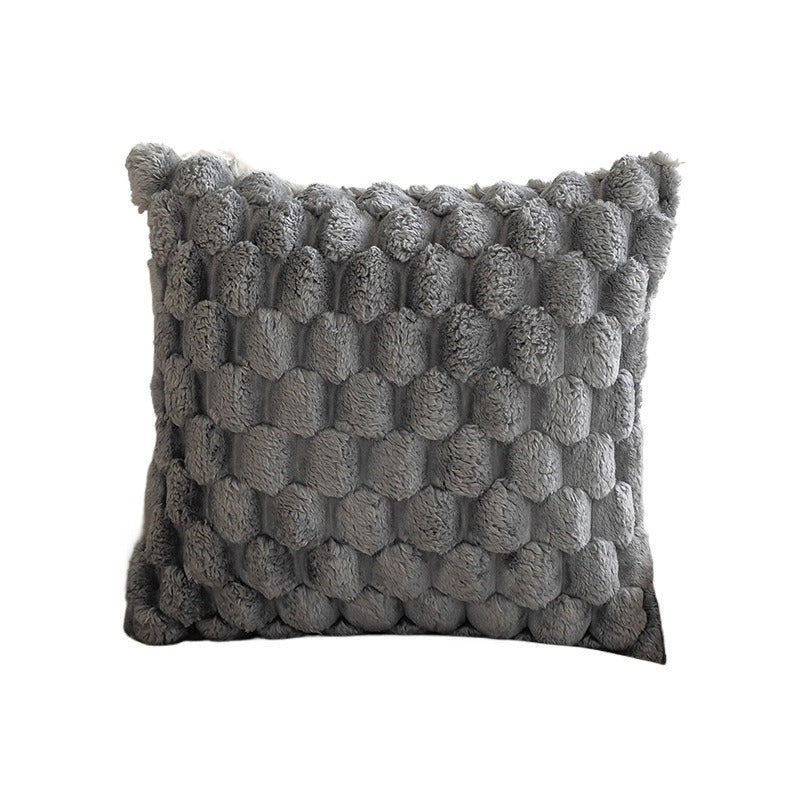 Stilrent kuddfodral i velour 45 x 45 cm för vardagsrum eller sovrum