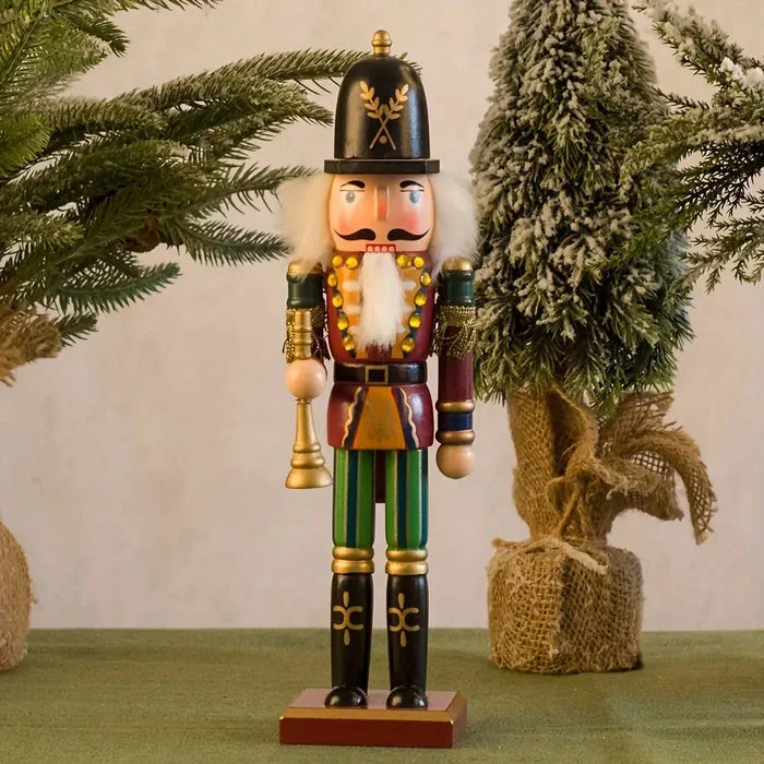 Nötknäpparfigur Färgglad Traditionell Bordsdekoration
